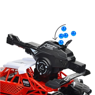 Машина "Водяной снаряд" р/у, 27 MHz, в коробке