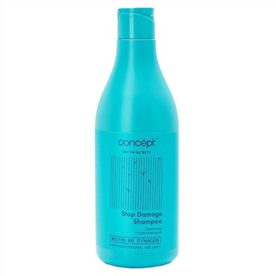 524890 Concept Biotin Secrets Шампунь для волос укрепляющий / Stop Damage Shampoo, 500 мл
