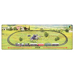 Железная дорога "Train electric steam-3" в коробке