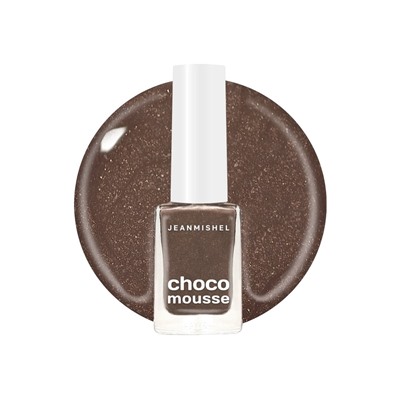 Лак для ногтей Jeanmishel, пепельно-коричневый, шиммер, тон 460, 6 мл