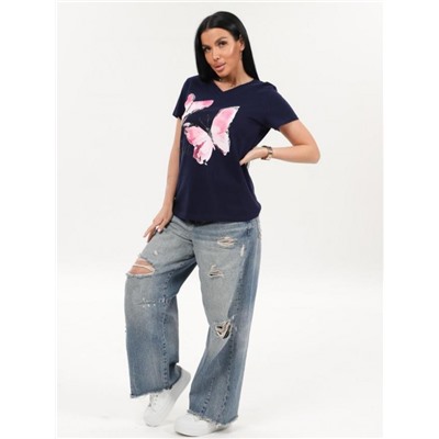 Футболка "Поликсена" (Чернильный)