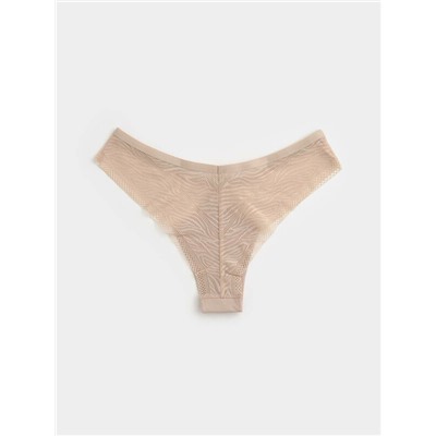 Трусы CONTE Zebra LBR 1358 Трусы «бразилиана» с V-образной линией талии женские