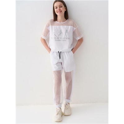 Брюки трикотажные для девочек