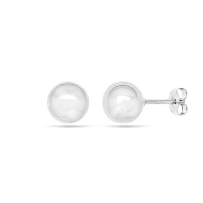 Серьги из серебра без вставки, ТЦС-65