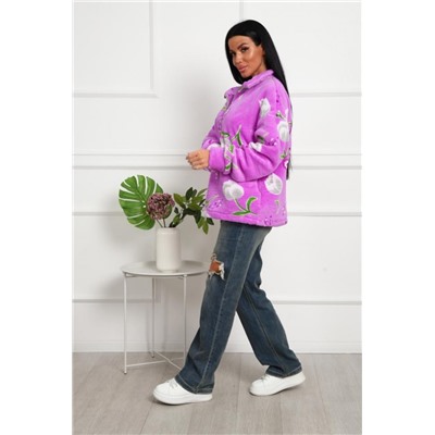 1075 Толстовка женская (Сиреневый)