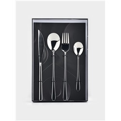 Столовые приборы Magistro «Дина», 4 предмета, нержавеющая сталь, серебристые