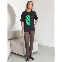 Футболка из премиального хлопка с авторским принтом