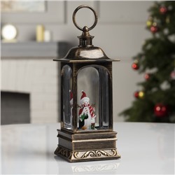 Светодиодная фигура «Снеговик и пингвин» 9×23×9 см, пластик, батарейки ААх3 (не в комплекте), USB, свечение тёплое белое