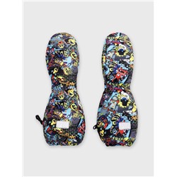 Варежки текстильные для мальчиков