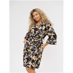 Халат Х-051 (Черный)