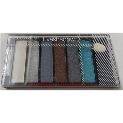Farres cosmetic Тени для век  6 цветов тон 03 1217 (срок до 01.24)