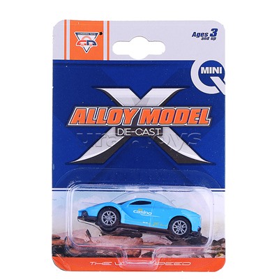 Машина "В погоню" металл. в коробке