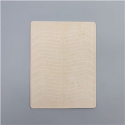 Искусственная кожа для тату и татуажа бровей, 19×14.5 см, бежевая