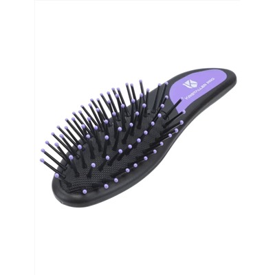 Kristaller Расчёска массажная для волос / Классик мини 8580, пластик, 13,8 см, черный 27931