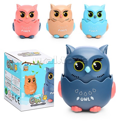 Заводная игрушка "Сова" в коробке