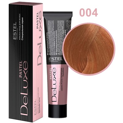 ЭстельDeLuxe Pastel Крем-краска для волос 004 Персик 60 мл
