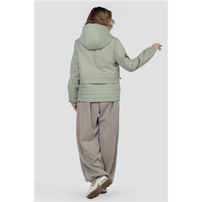 04-3128 Куртка женская демисезонная (Холлофайбер 80)