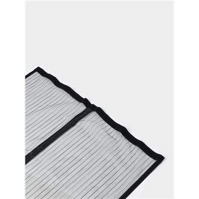 УЦЕНКА Сетка антимоскитная для дверей, 100×210 см, на магнитах, чёрная