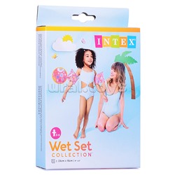 Нарукавники 23х15см "Сладкий цветок" 3-6 лет.,  INTEX 56669EU