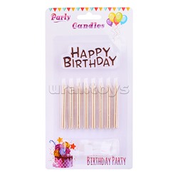 Набор свечей праздничных "Happy birthday!"
