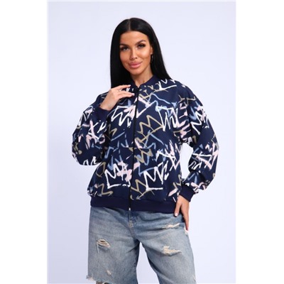 Толстовка женская 310 (Темно-синий)