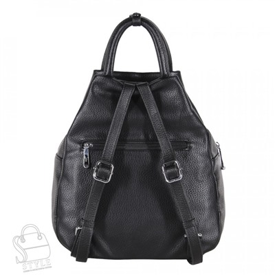 Рюкзак женский 670107 black Velina Fabbiano-Safenta