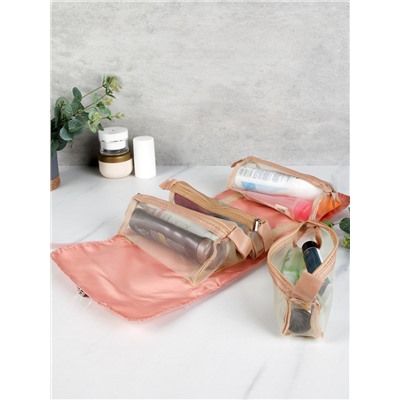 Косметичка 22х53 см розовая / XN-023PN /уп 150/