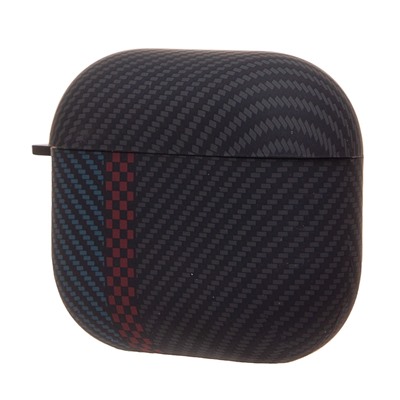 Чехол Luxo Creative для "Apple AirPods (3-го поколения)" (120) (black/blue) (231015)