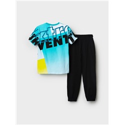 Комплект трикотажный для мальчиков: фуфайка (футболка), брюки