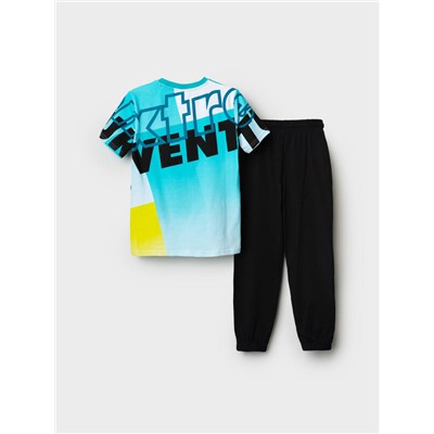 Комплект трикотажный для мальчиков: фуфайка (футболка), брюки