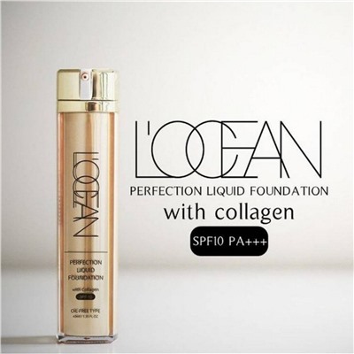 L‘OCEAN Тональная основа / Perfection Liquid Foundation With Collagen, 23 Natural Beige