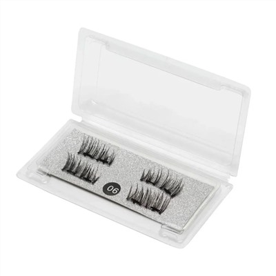 Nail Art Магнитные накладные ресницы №06, 4 шт, 6-11 x 21 мм 10779