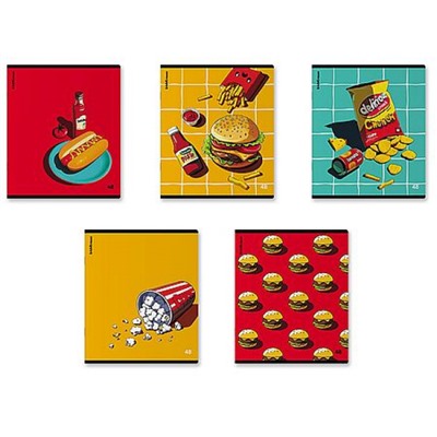 Тетрадь  48л клетка "Cheat Meal" MIX 64860 ErichKrause