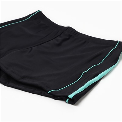 Плавки мужские, цвет сине-бирюзовый, размер 54