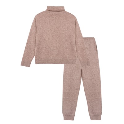 Комплект трикотажный для девочек: джемпер, брюки