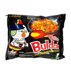 Лапша быстрого приготовления со вкусом курицы (острая) Samyang, Корея, 140 г Акция