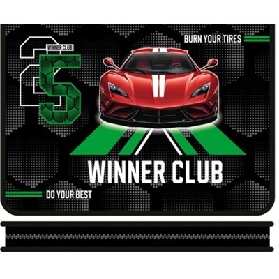 Папка для труда А4 молния вокруг 32,5х23х2,5 см ПТР-5 "АВТОКЛУБ" Пчелка