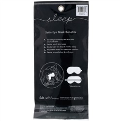 Kitsch, Satin Eye Mask, Leopard, 1 Eye Mask