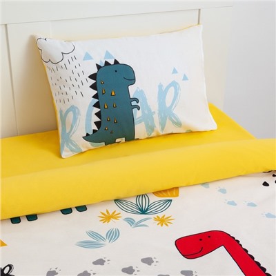 Постельное бельё 1.5-спальное «Этель» Dinoparty, бязь