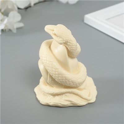 Силиконовый молд, форма для заливки «Змея. Кристалл мудрости», 8.5×6.5×5.5 см