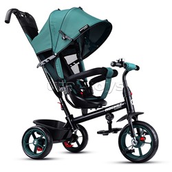 Велосипед трехколесный Rocket 136-GN, колеса EVA 10"/8", цвет зеленый