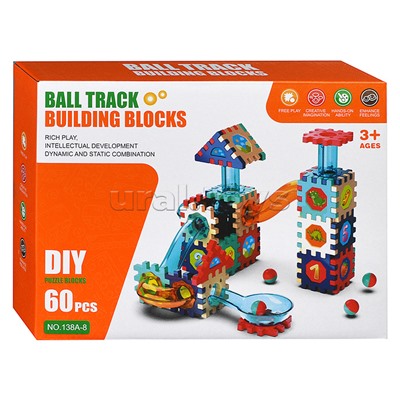 Конструктор "Ball Track-1" (60 дет.) в коробке