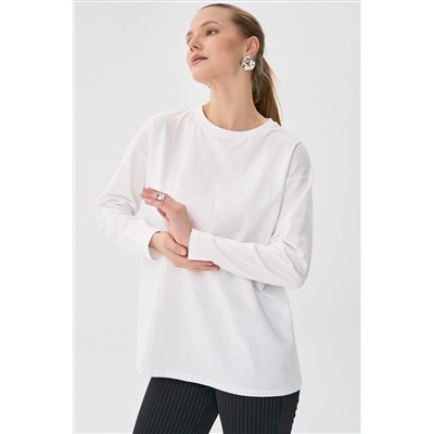 Лонгслив Эшли (белый)