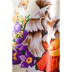 Винтажные открытки набор полотенец