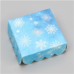 Коробка для печенья, «С Новым годом!», 7×7×3 см