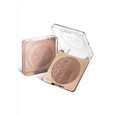Гибридная пудра с эффектом загара Go Glow: Sun Kiss