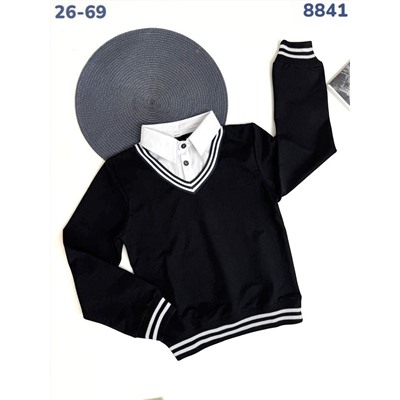 Джемпер 8841 чёрный