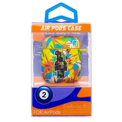 Чехол Luxo Creative для "Apple AirPods/AirPods 2" (92) (multicolor) (230992)