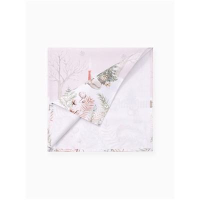 Дорожка новогодняя на стол «Этель» «Звери в городе» 40×147 ± 5 см, 100% хл, саржа 190 г/м²