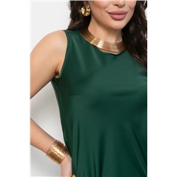 Платье Покорять мир (изумрудный)